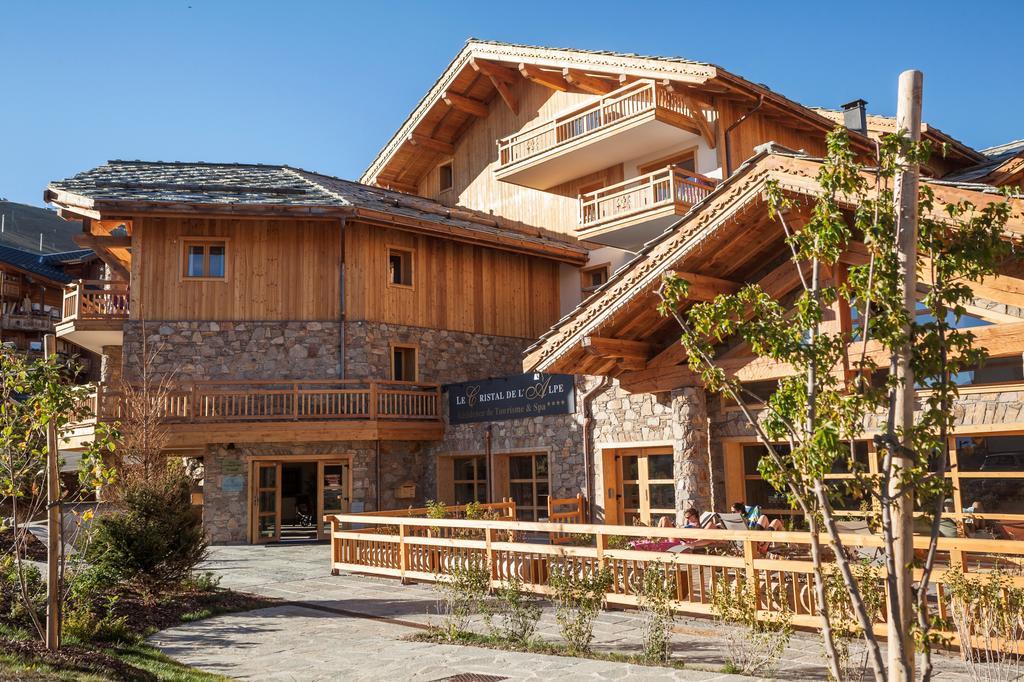 Cgh Residences & Spas Le Cristal De L'Alpe Alpe d'Huez Exteriér fotografie