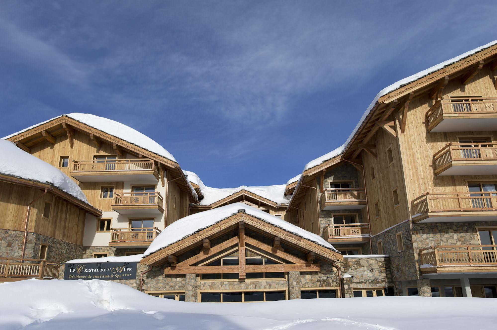 Cgh Residences & Spas Le Cristal De L'Alpe Alpe d'Huez Exteriér fotografie